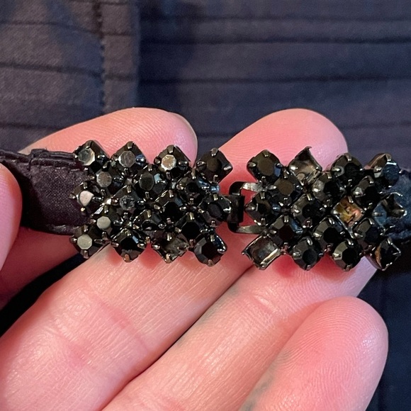 Loft pinstriped pants with belt - Picture 3 of 6